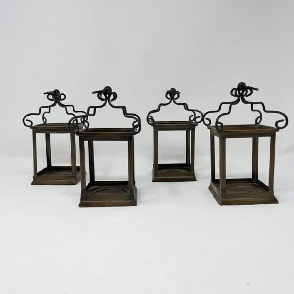 Southern Living Willow‎ House Drake Firefly Lantern Small 6.5" 4 PC Set NO GLASS